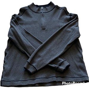 Men's Cutter & Buck Quarter Zip Pullover, Large